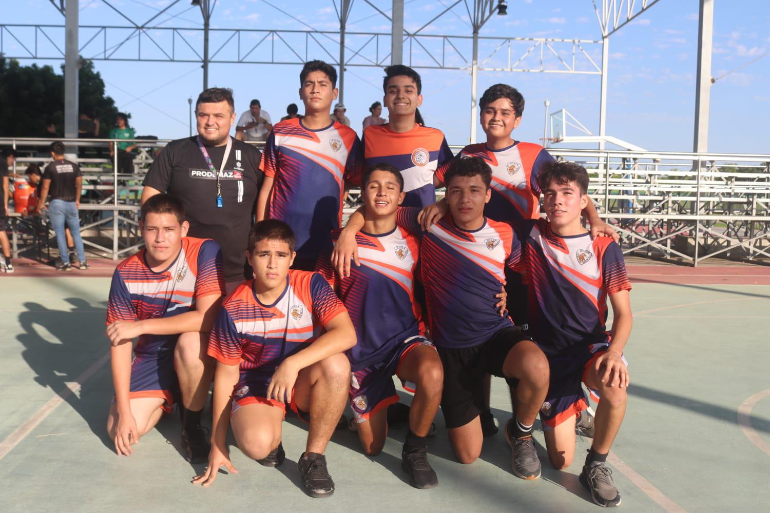 $!Colegio Militarizado y Prepa Vasconcelos se coronan en handball de Olimpiada Deportiva Estudiantil