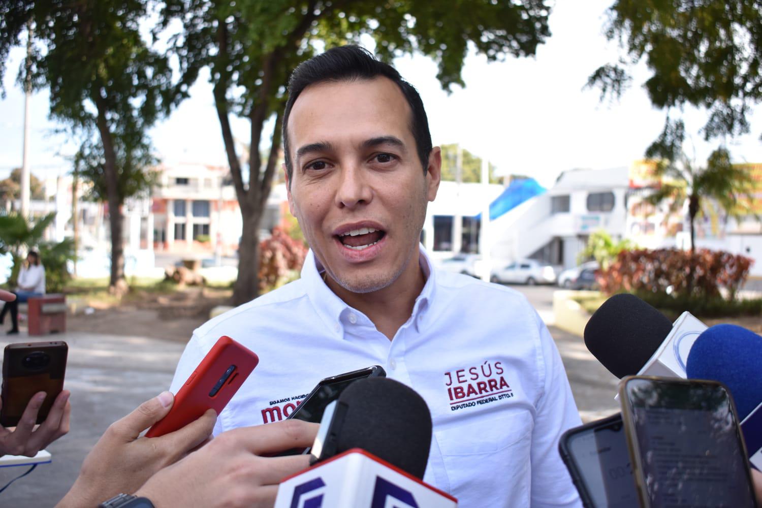 $!Inicia campaña Jesús Ibarra por el distrito 5 de la Diputación federal