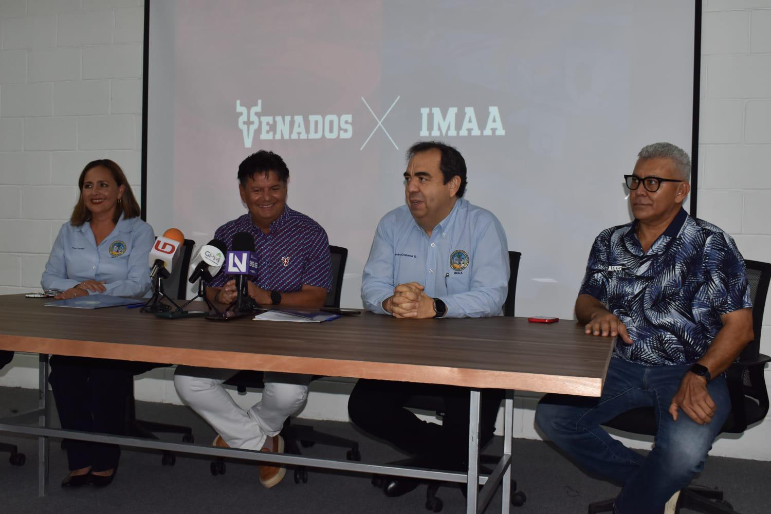 $!Venados de Mazatlán y el Instituto Mexicano de Alto Aprendizaje firman acuerdo histórico