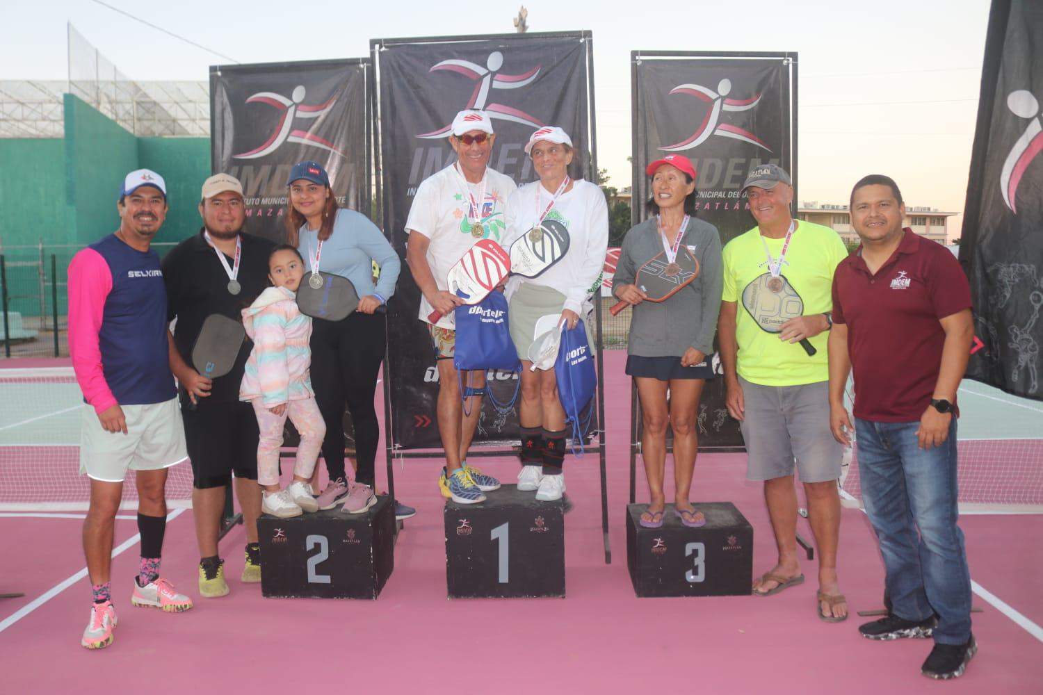 $!Premian a los mejores del Mazatlán Diablo Pickleball Tournament Selkirk 2024