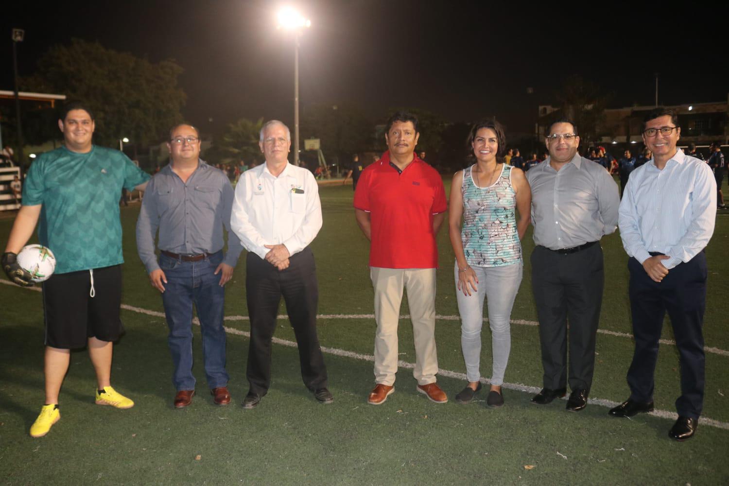 $!Inauguran Torneo de Futbol del Poder Judicial