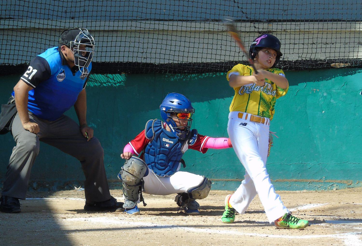 $!Liga Mazatlán y Academia Calvillo’s arrancan con triunfo en Baseball Tournament