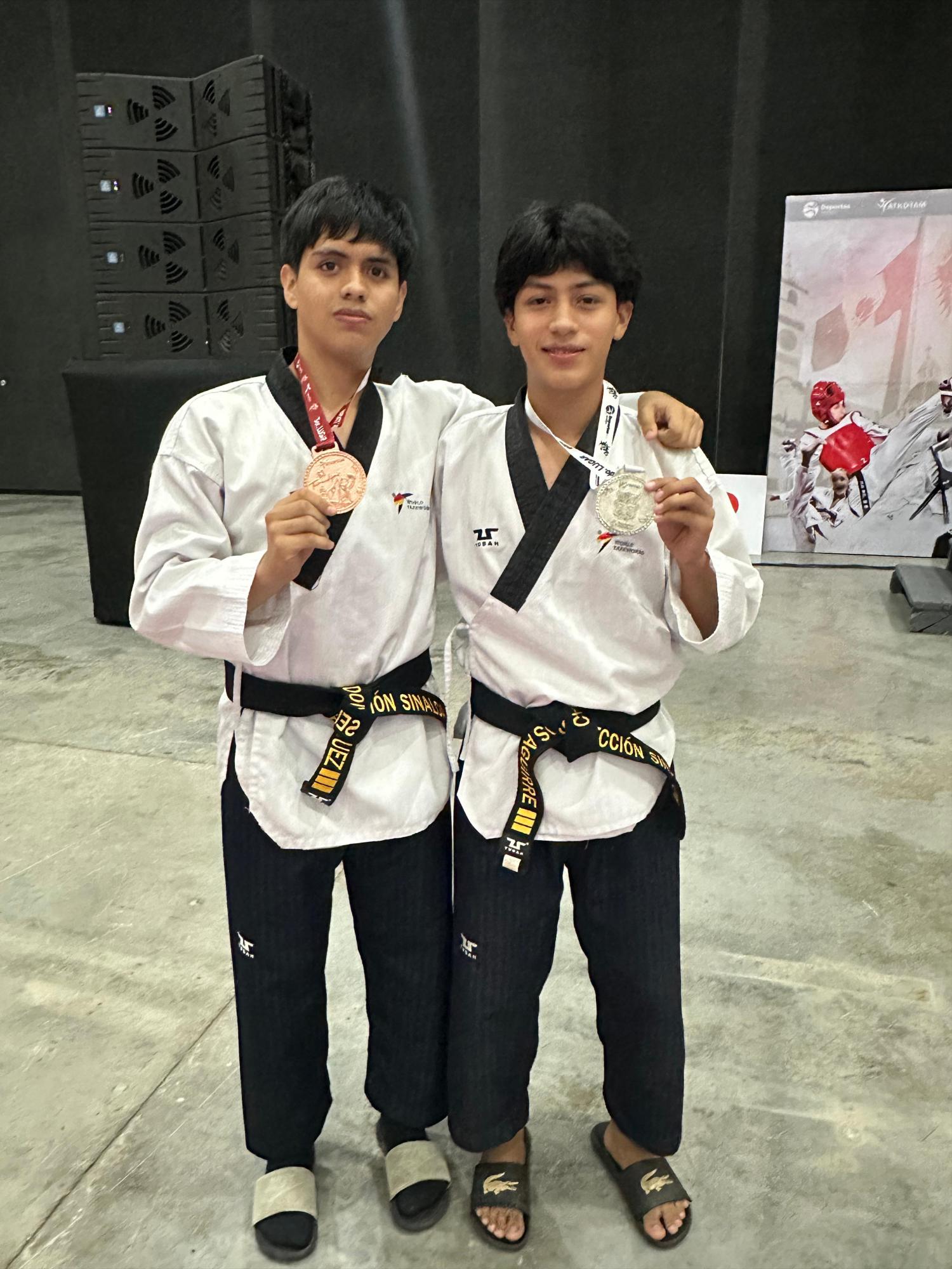 $!Gana Selección Mazatlán tres preseas en el Nacional G3 de Taekwondo