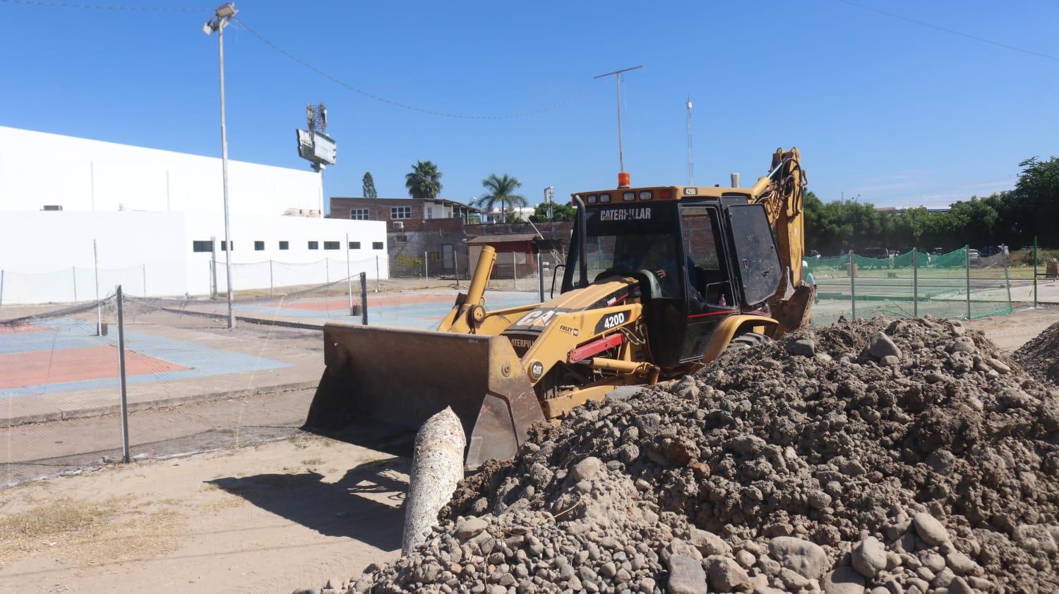 $!Ponen en marcha remodelación de Unidad Deportiva Sahop