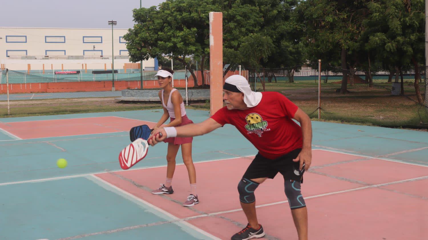 $!Introducen el pickleball en la Unidad Deportiva Sahop