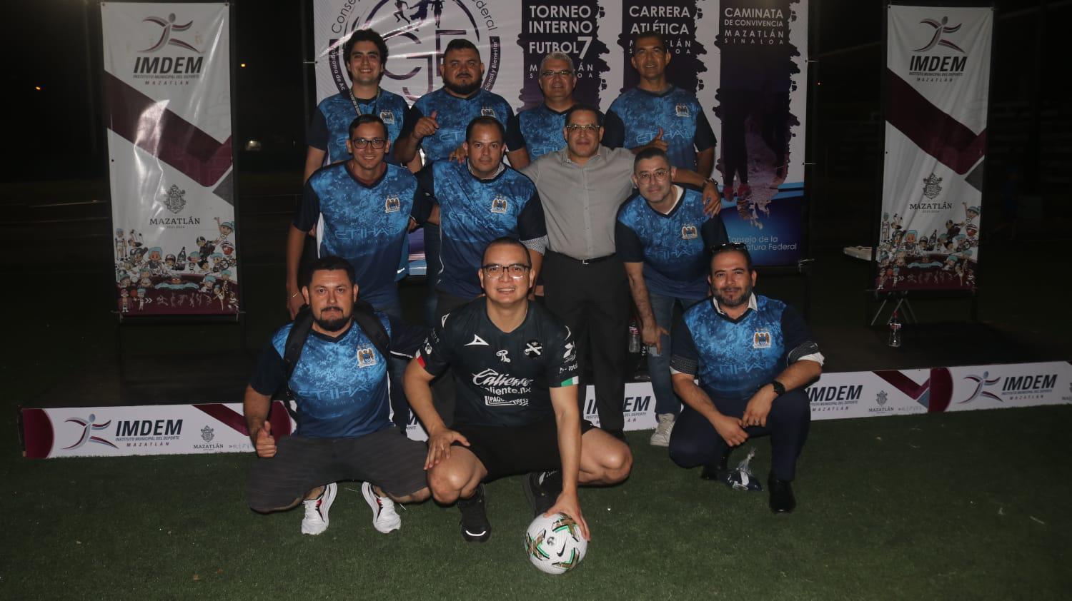 $!Inauguran Torneo de Futbol del Poder Judicial