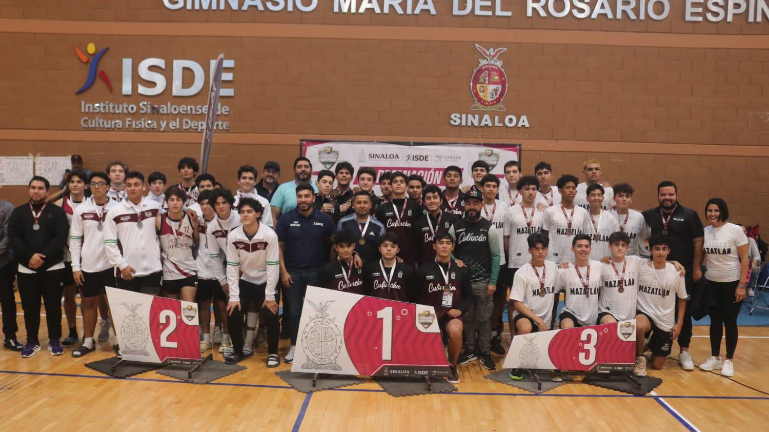 $!Mazatlán se viste de oro en el estatal de basquetbol