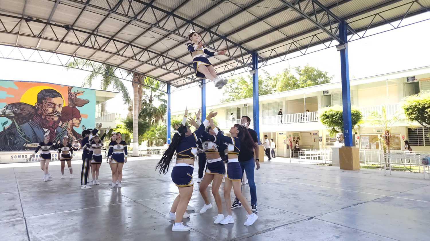 $!Porristas de Prepa Emiliano Zapata de la UAS ganan segundo lugar en The Tour Cheer &amp; Dance 2024