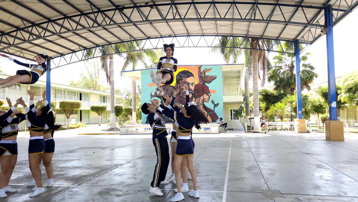 $!Porristas de Prepa Emiliano Zapata de la UAS ganan segundo lugar en The Tour Cheer &amp; Dance 2024