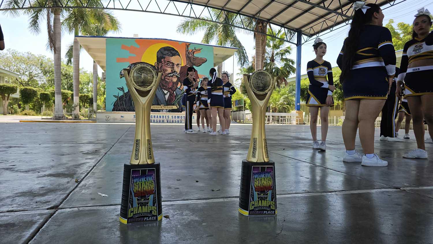 $!Porristas de Prepa Emiliano Zapata de la UAS ganan segundo lugar en The Tour Cheer &amp; Dance 2024