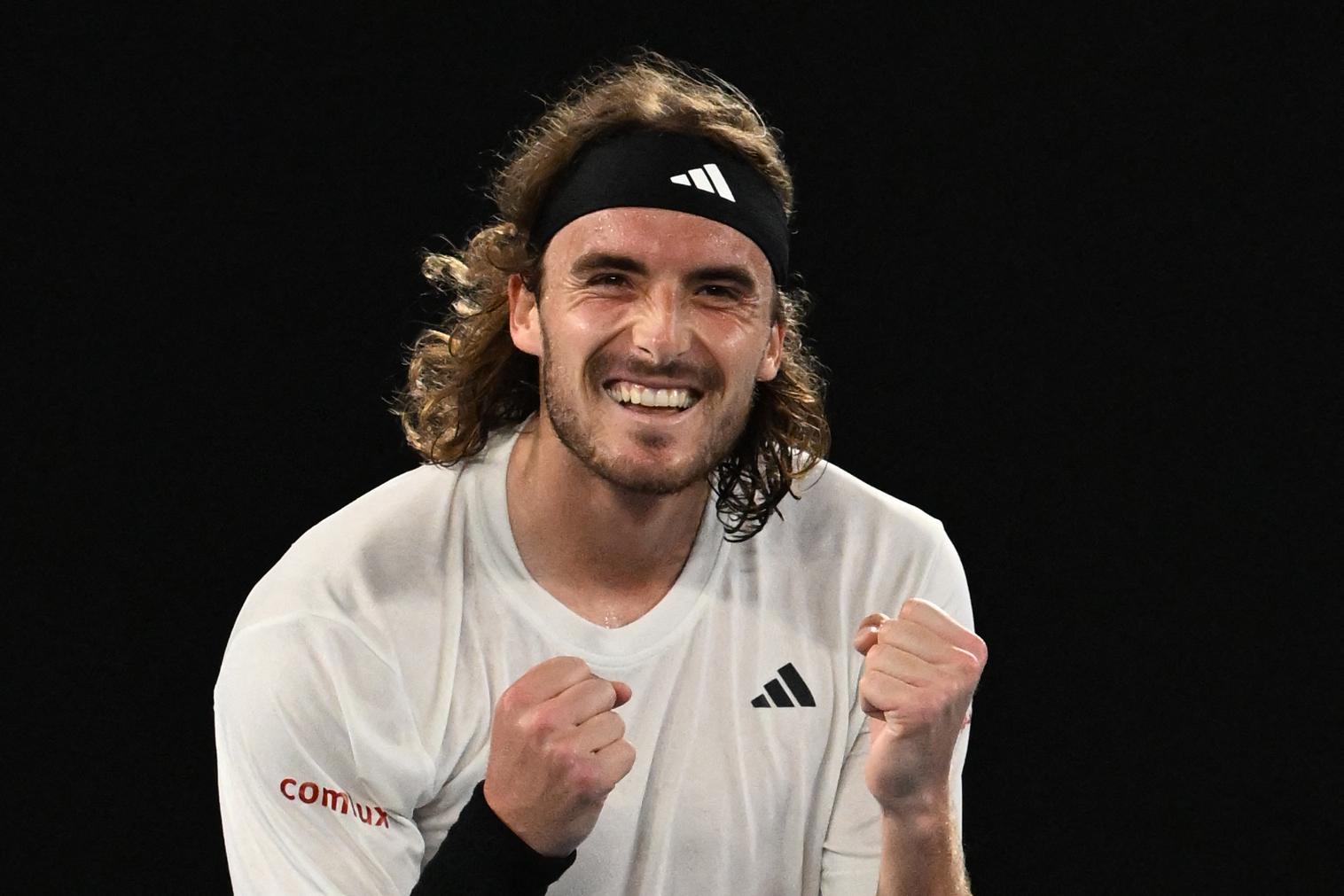 $!Tsitsipas sufre para alcanzar los cuartos de final en el Abierto de Australia