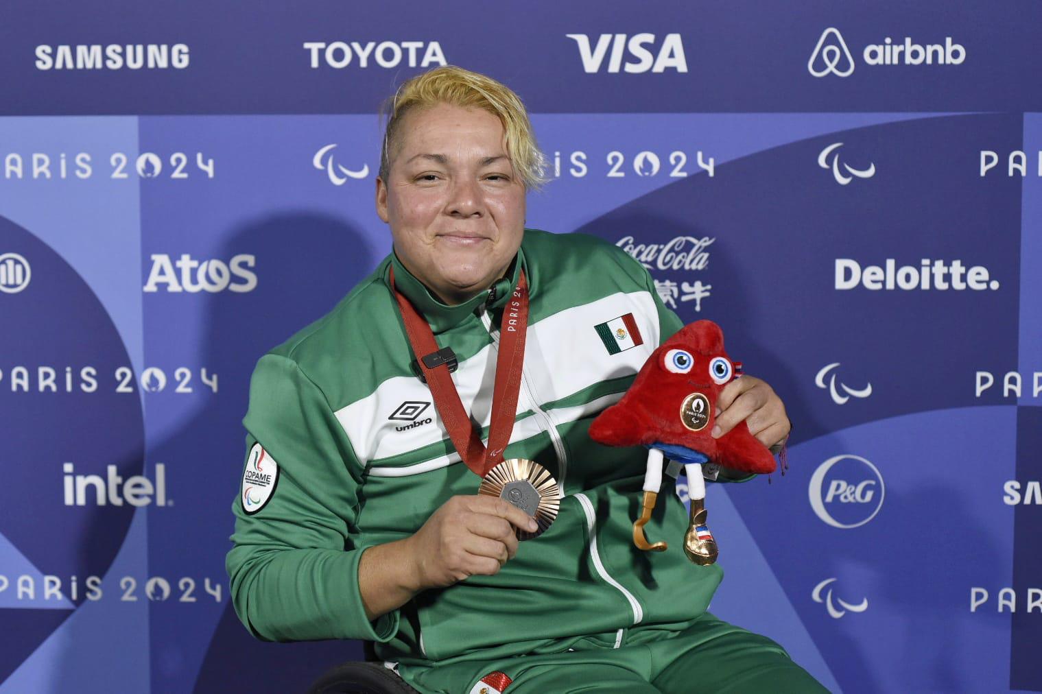 $!Sinaloense Pauleth Mejía debuta en Juegos Paralímpicos con un sexto lugar en París 2024