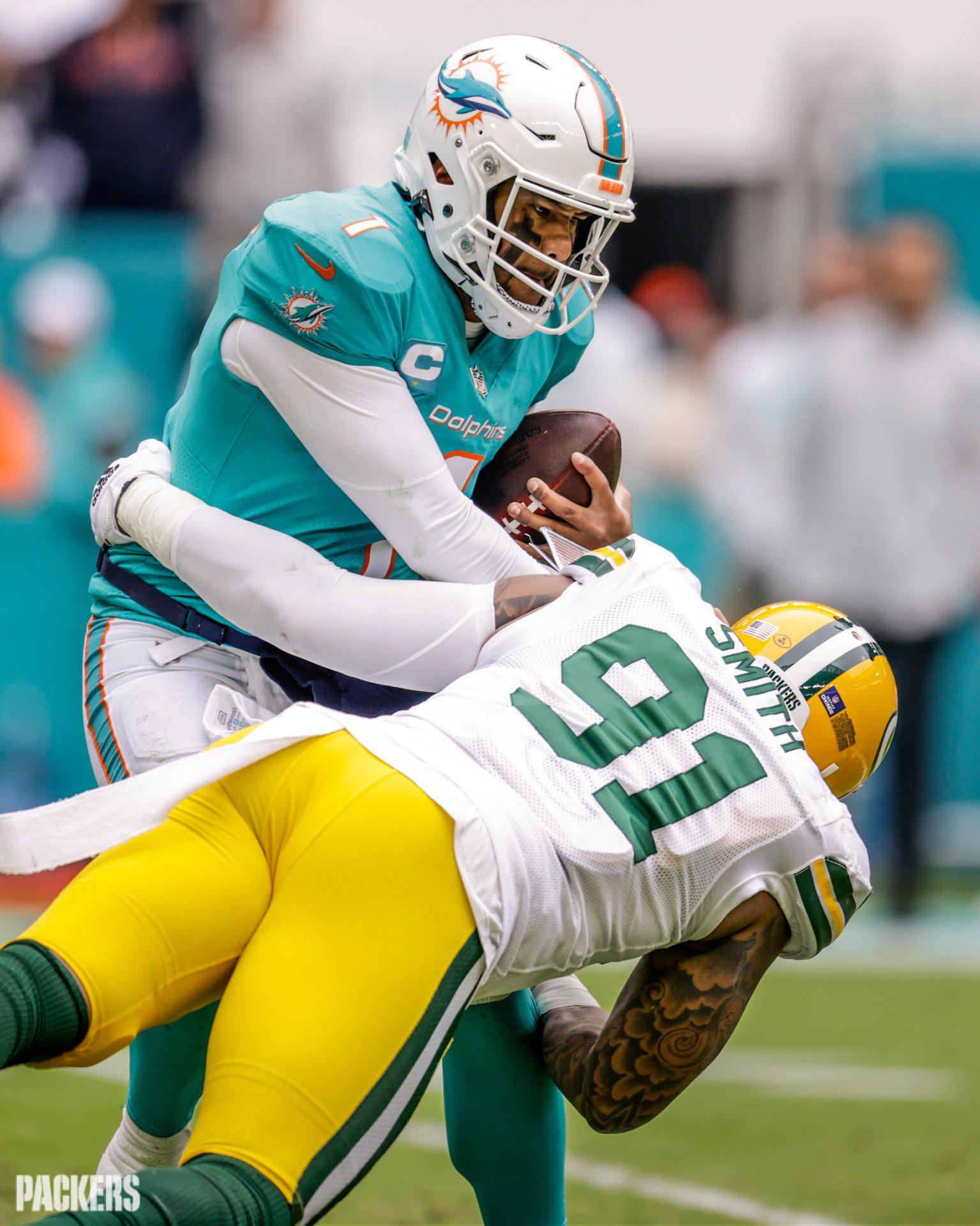 $!Packers derrota a Dolphins para seguir con aspiraciones de playoffs