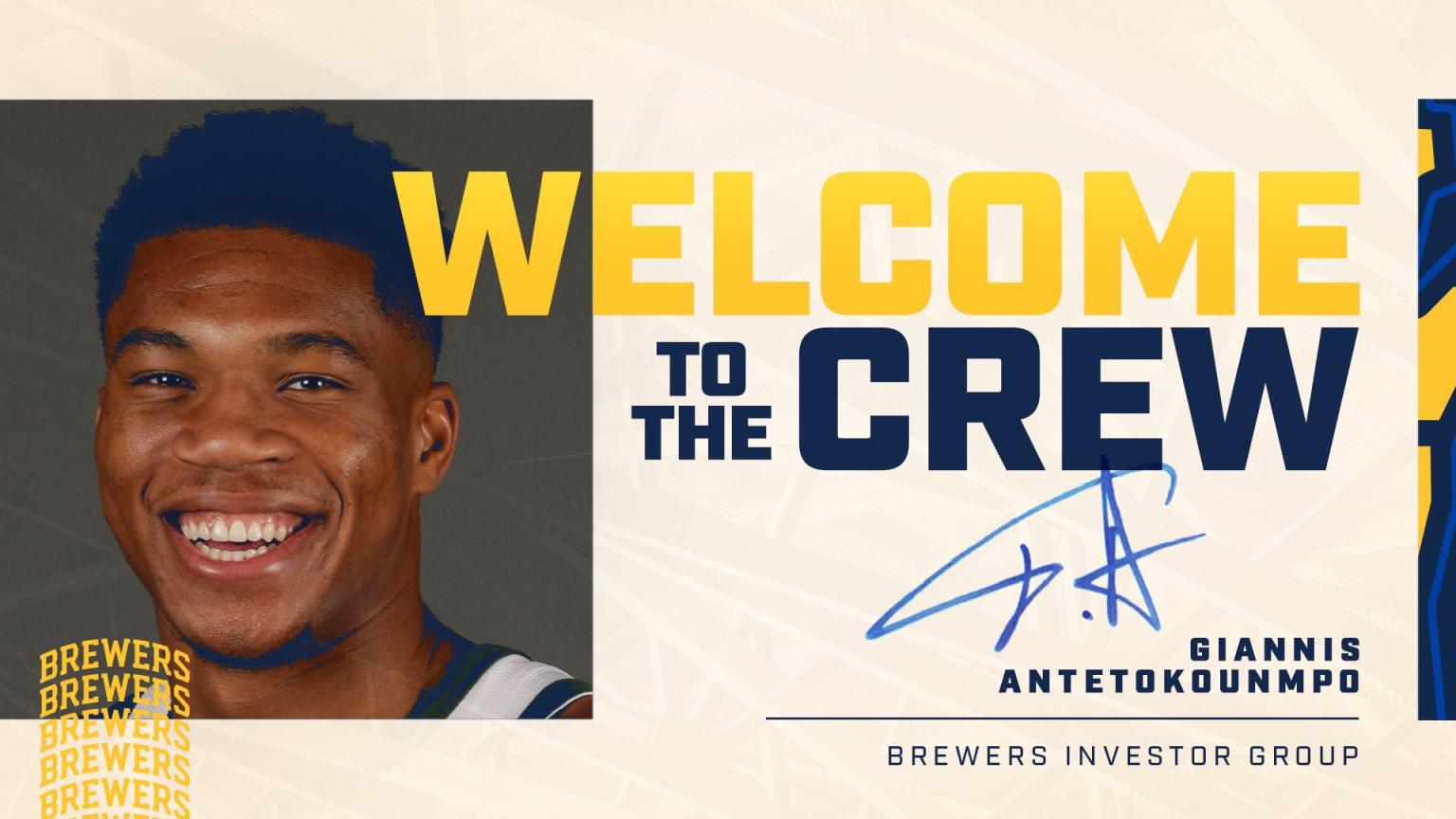 $!Giannis Antetokounmpo, astro de la NBA, ahora es dueño de Cerveceros de Milwaukee