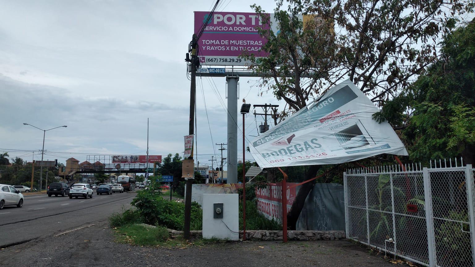 $!Aún se padecen afectaciones por lluvias del sábado, señala Alcalde de Mazatlán