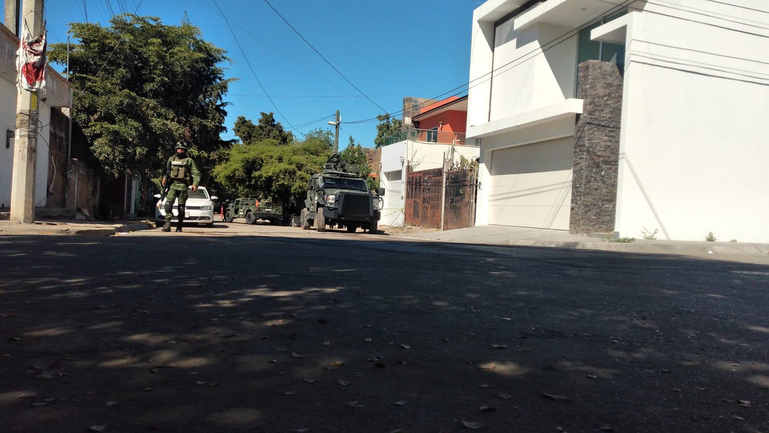 $!Ejército ‘cerca’ vivienda en la Siete Gotas, de Culiacán