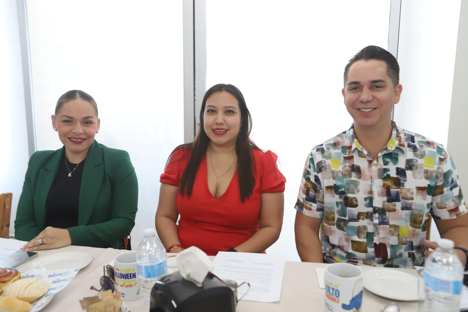 $!Rosa Cecilia Osuna Guerrero, Pamela Aída Durán Chío e Iván Rodríguez Araujo.