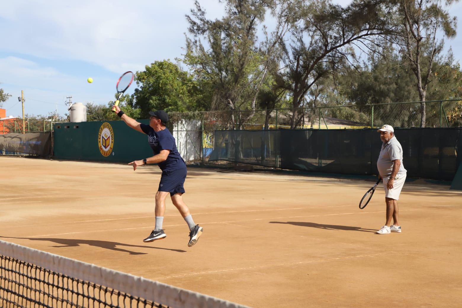 $!Medrano y Cota se instalan en semifinales de Tenis Senior de Muralla