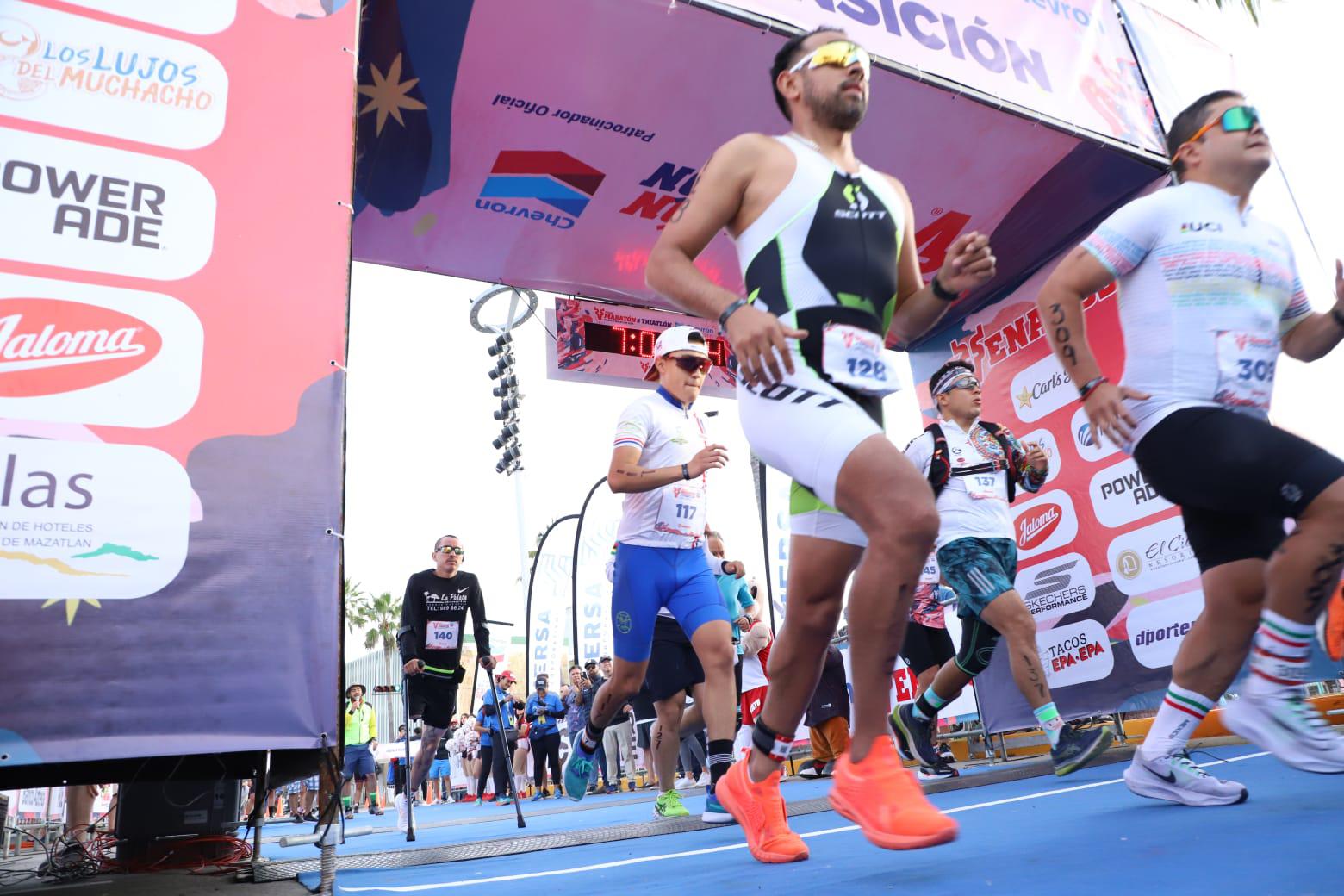 $!Mazatlán vivirá un intenso fin de semana deportivo con el Maratón y Triatlón Pacífico