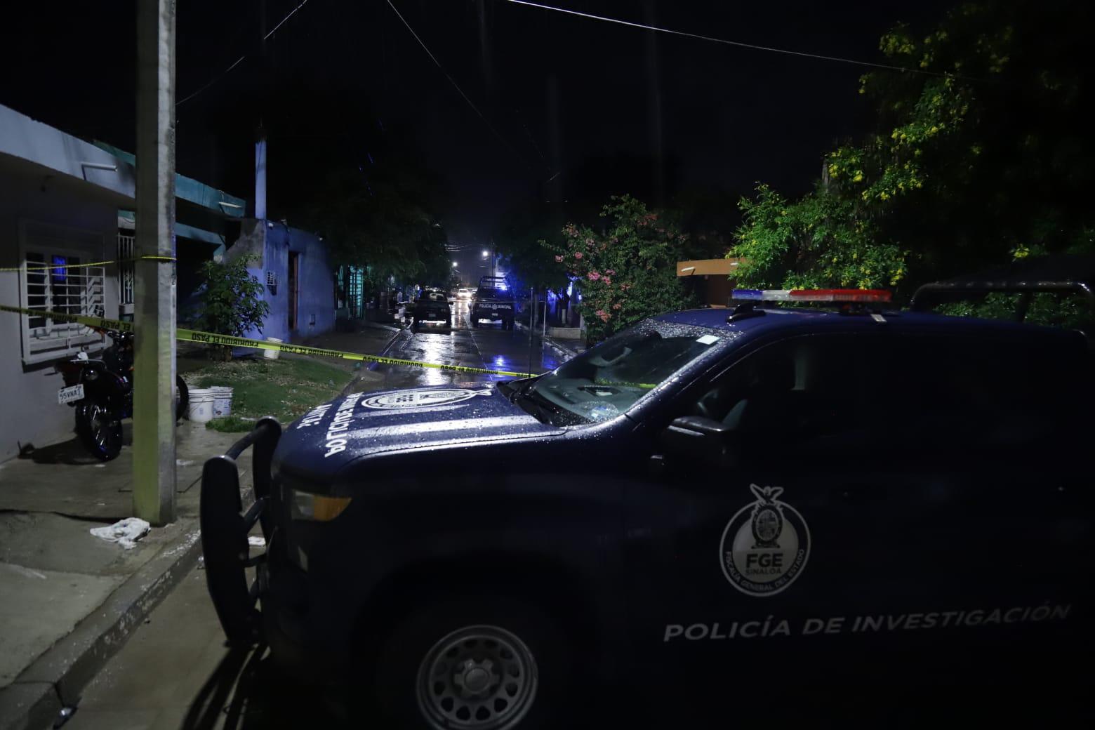 $!Hieren de bala a padre e hijo en la colonia Rafael Buelna, en Mazatlán