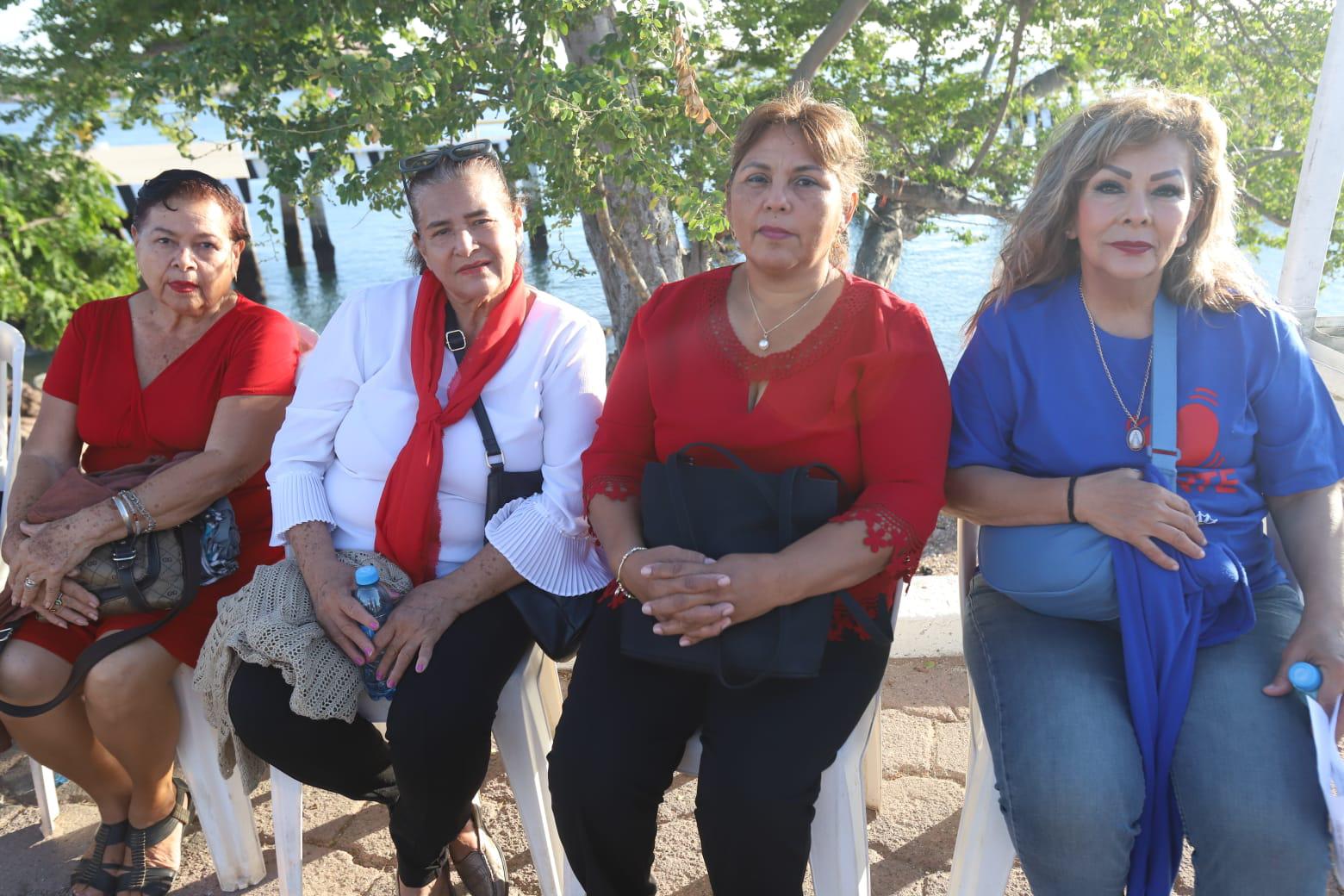 $!María del Rosario Castillo Castañeda, Lidia Hernández Villela, Virginia Reyes Romero y Sol de Luna Valdivia.