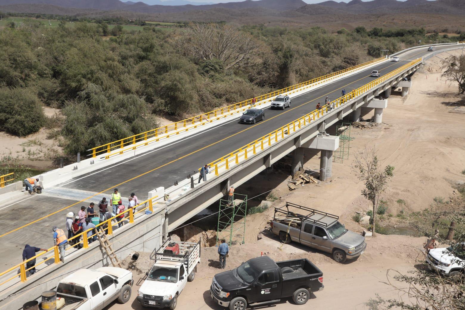 $!Reabren a la circulación el puente de El Quelite