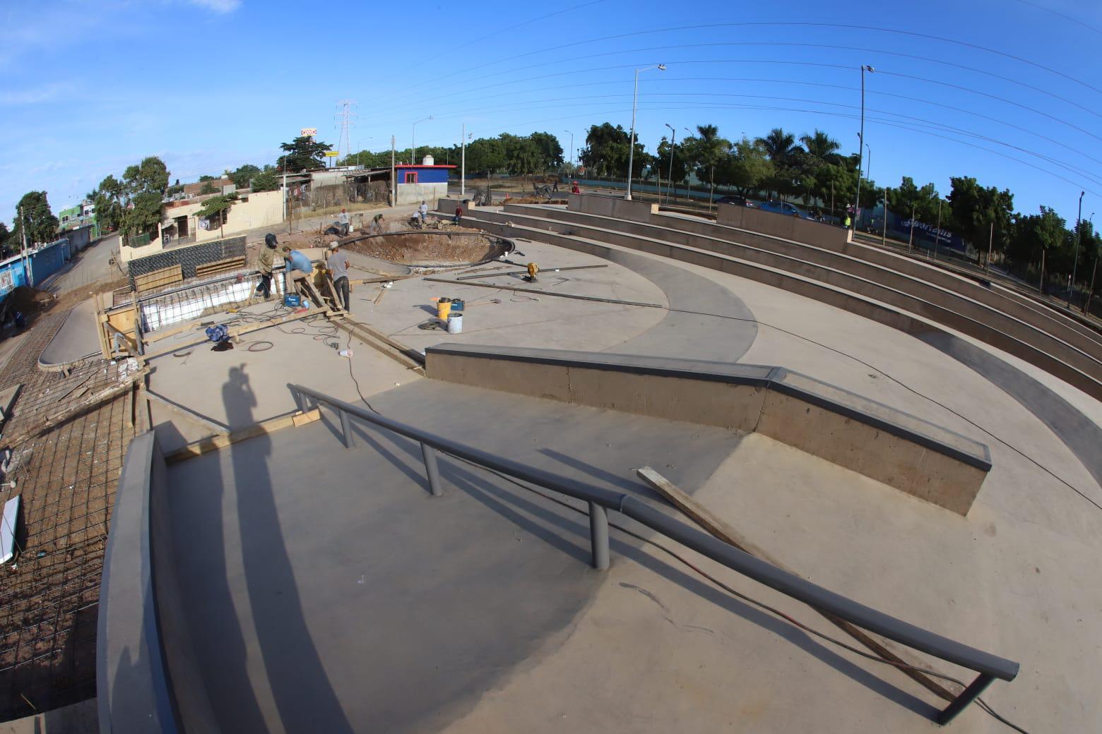 $!El PMU de la Colonia Flores Magón contará con un skatepark.