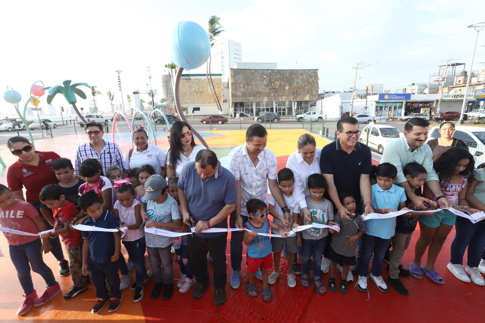 $!Niños disfrutarán de sus vacaciones con reapertura del Oasis Interactivo en el Parque Martiniano Carvajal