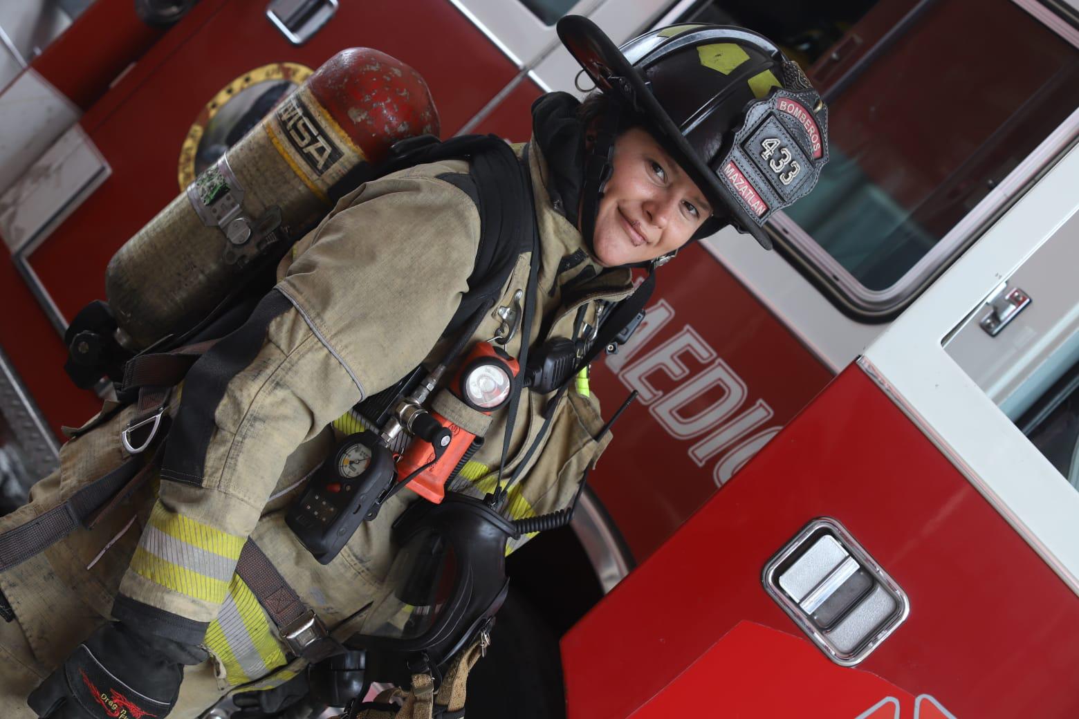 $!Para mí ser bombero es pasión por la humanidad: Martha Laura Pulido Saucedo