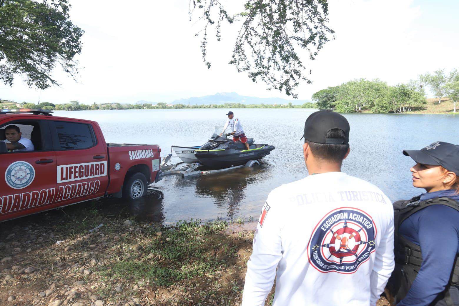 $!Se ahoga bañista en la laguna de la comunidad de San Francisquito, en Mazatlán