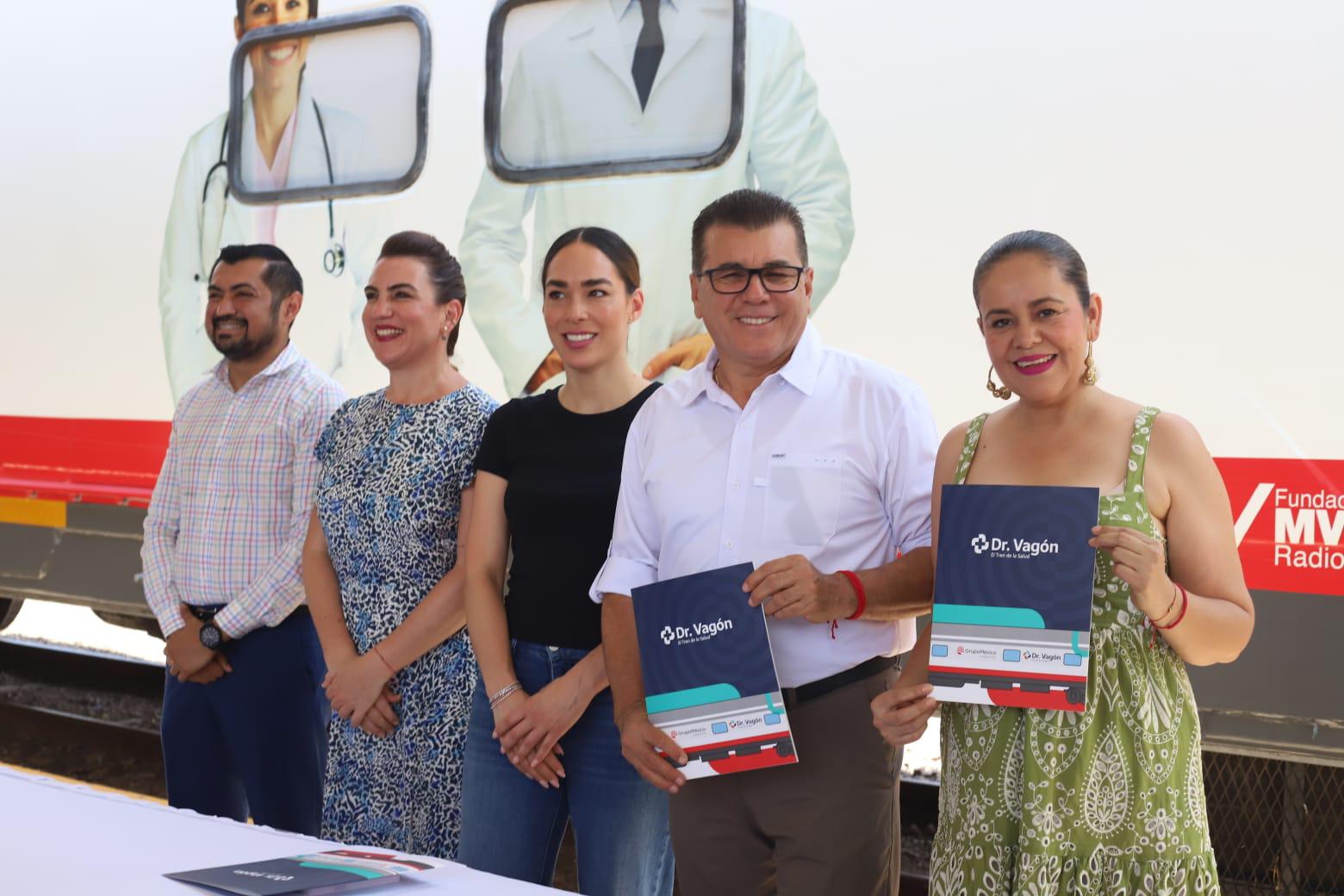 $!Arranca en Mazatlán jornada de atención de ‘El tren de la Salud’ en Mazatlán