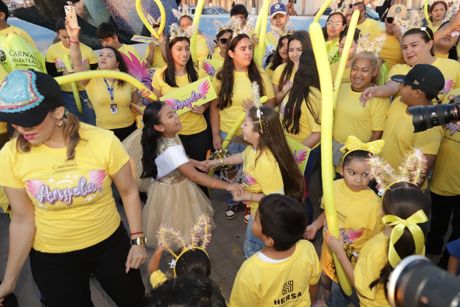 $!Graba Ángela Salazar su video oficial como candidata a Reina Infantil del Carnaval de Mazatlán 2025