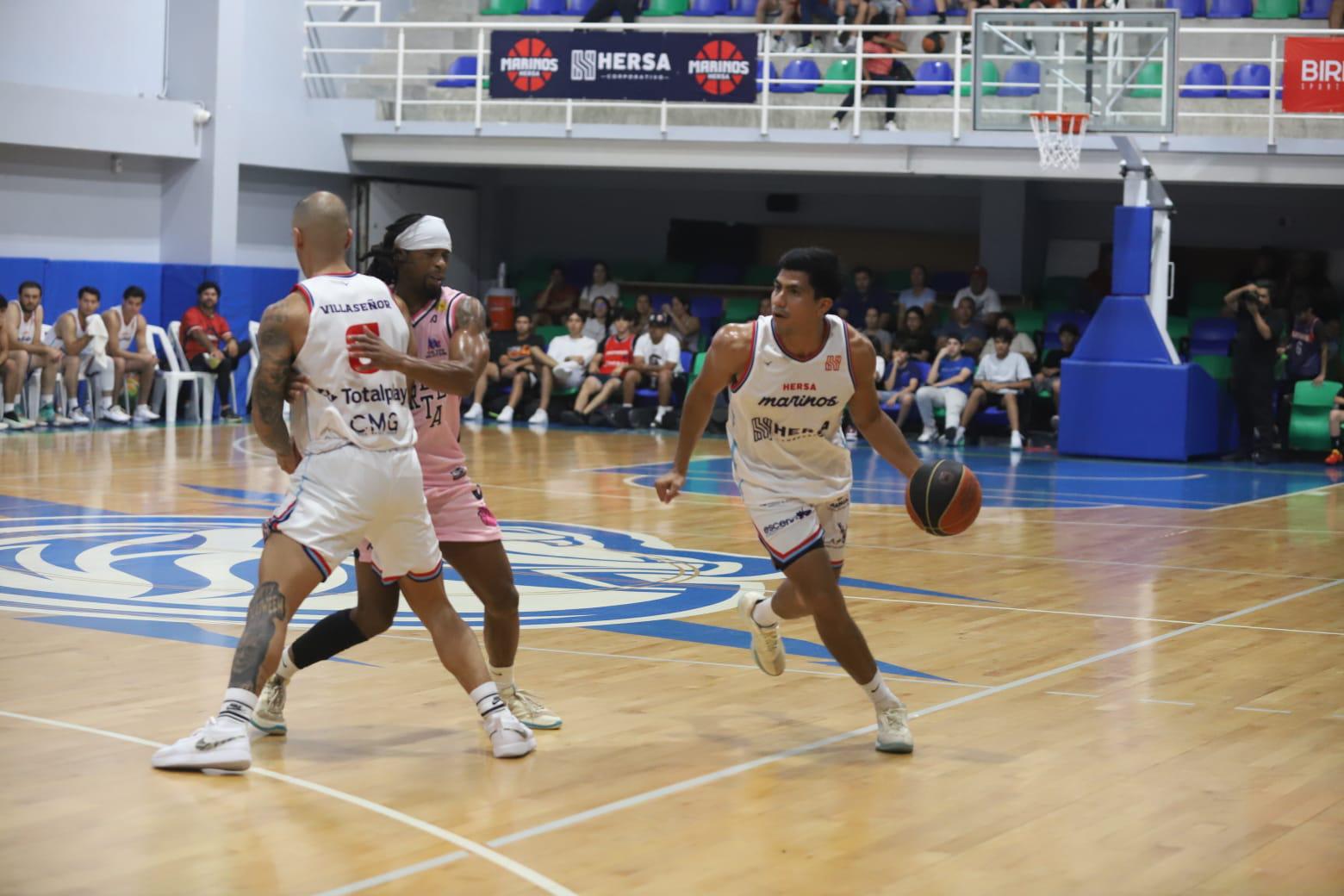 $!Marinos Basketball deleita a su afición en apertura de LBP