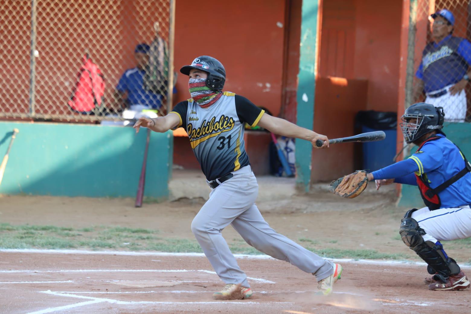 $!Familia Velarde empata semifinales de Liga de Beisbol Meseros