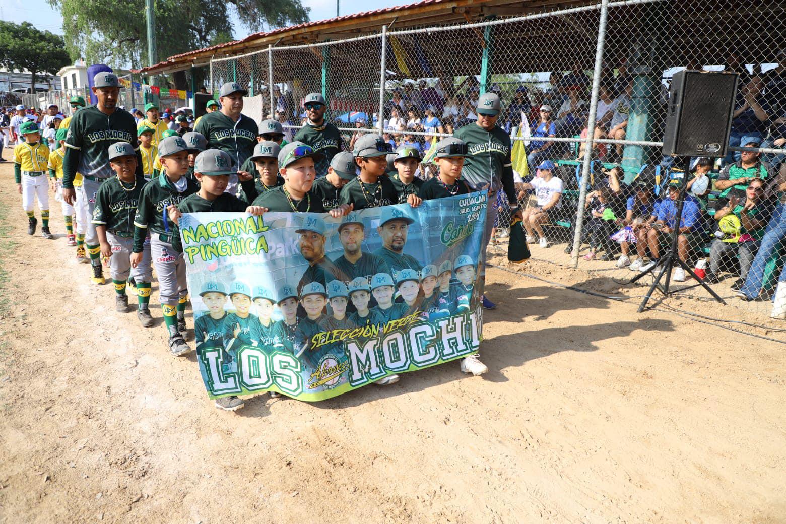 $!Se inaugura en Culiacán el Nacional Pingüica de Beisbol