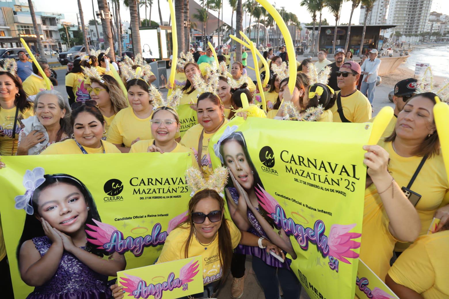 $!Graba Ángela Salazar su video oficial como candidata a Reina Infantil del Carnaval de Mazatlán 2025