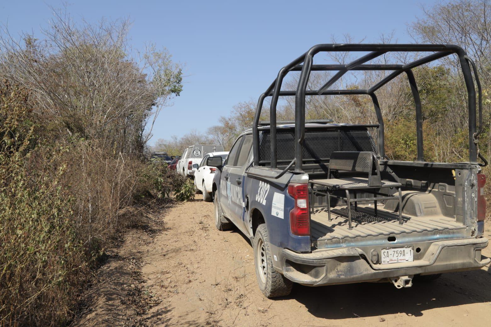 $!Encuentran cuerpo de una persona en un camino de terracería en Mazatlán