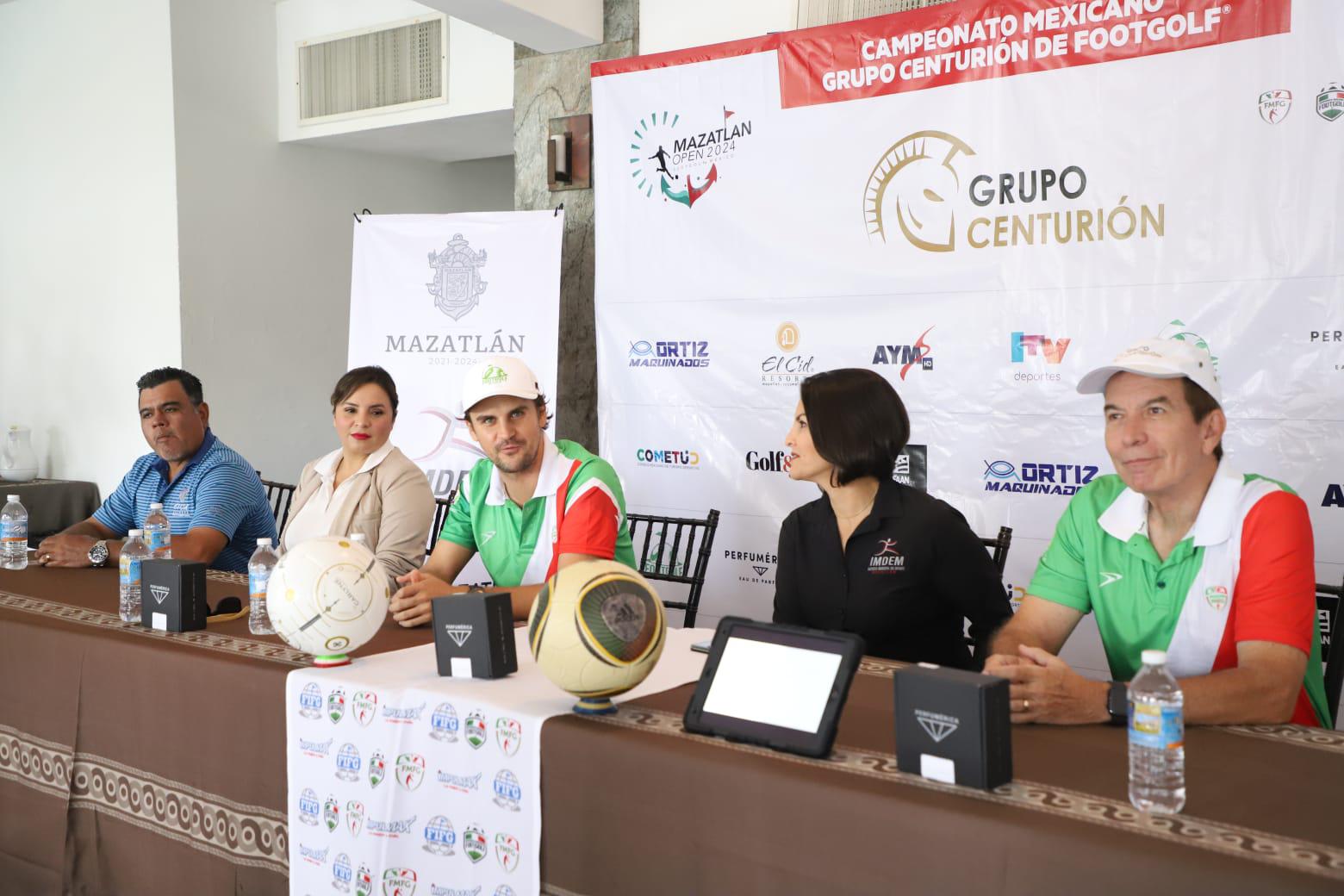 $!Anuncian el Mazatlán Open Footgolf 2024, en El Cid