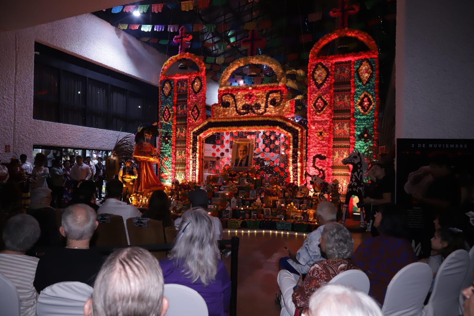 $!Inauguran en el hotel El Cid altar en honor a don Julio Berdegué