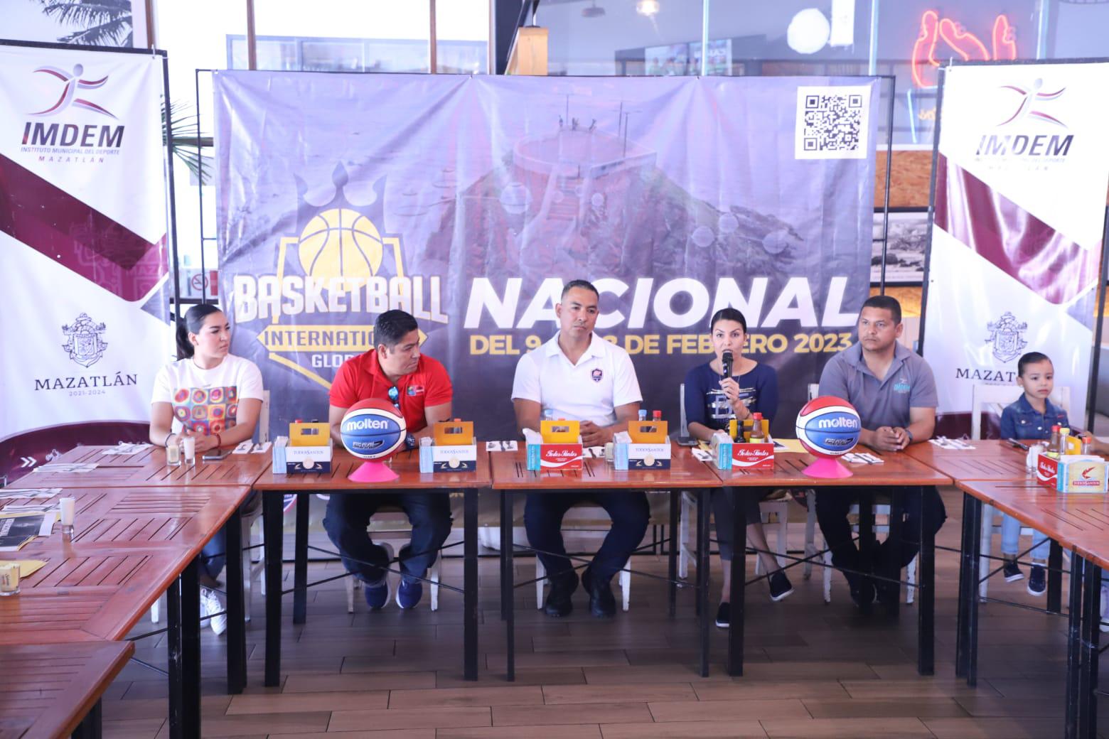 $!Mazatlán recibirá por primera vez el International Global Basketball