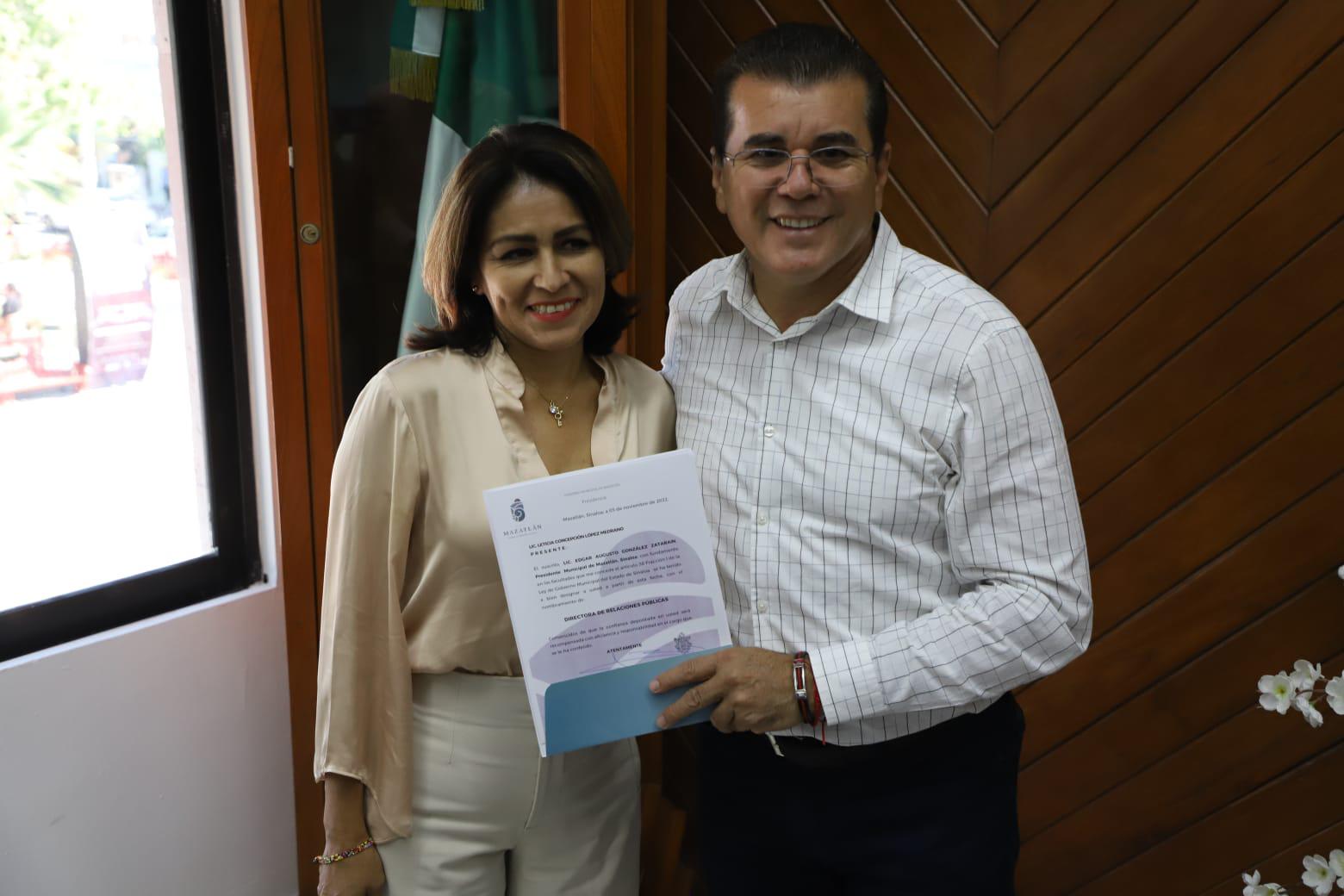 $!Leticia Concepción López Medrano es la nueva directora de Relaciones Públicas del Gobierno Municipal.