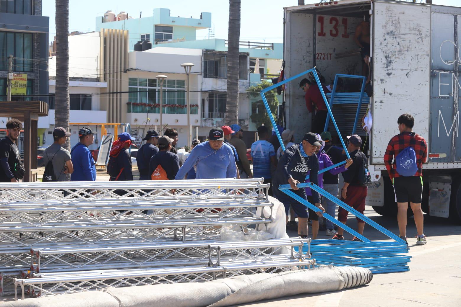 $!¡Tome precauciones! Cierran de forma parcial Avenida del Mar por trabajos para competencia deportiva