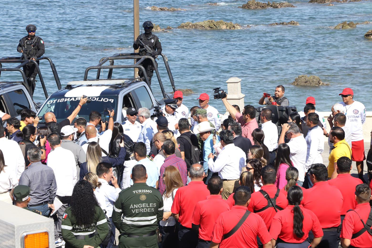 $!Llama Gobernador a blindar Mazatlán y Sinaloa en este periodo vacacional