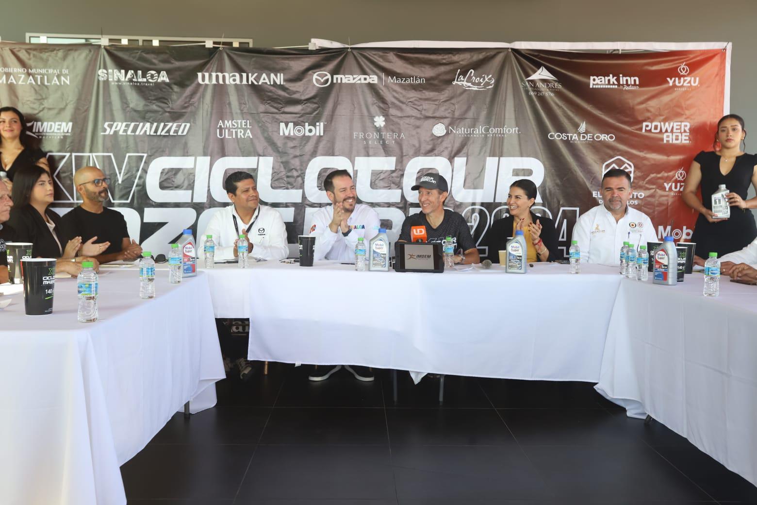 $!Un total de mil 500 pedalistas se declaran listos para la gran fiesta del Ciclotour Mazatlán 2024