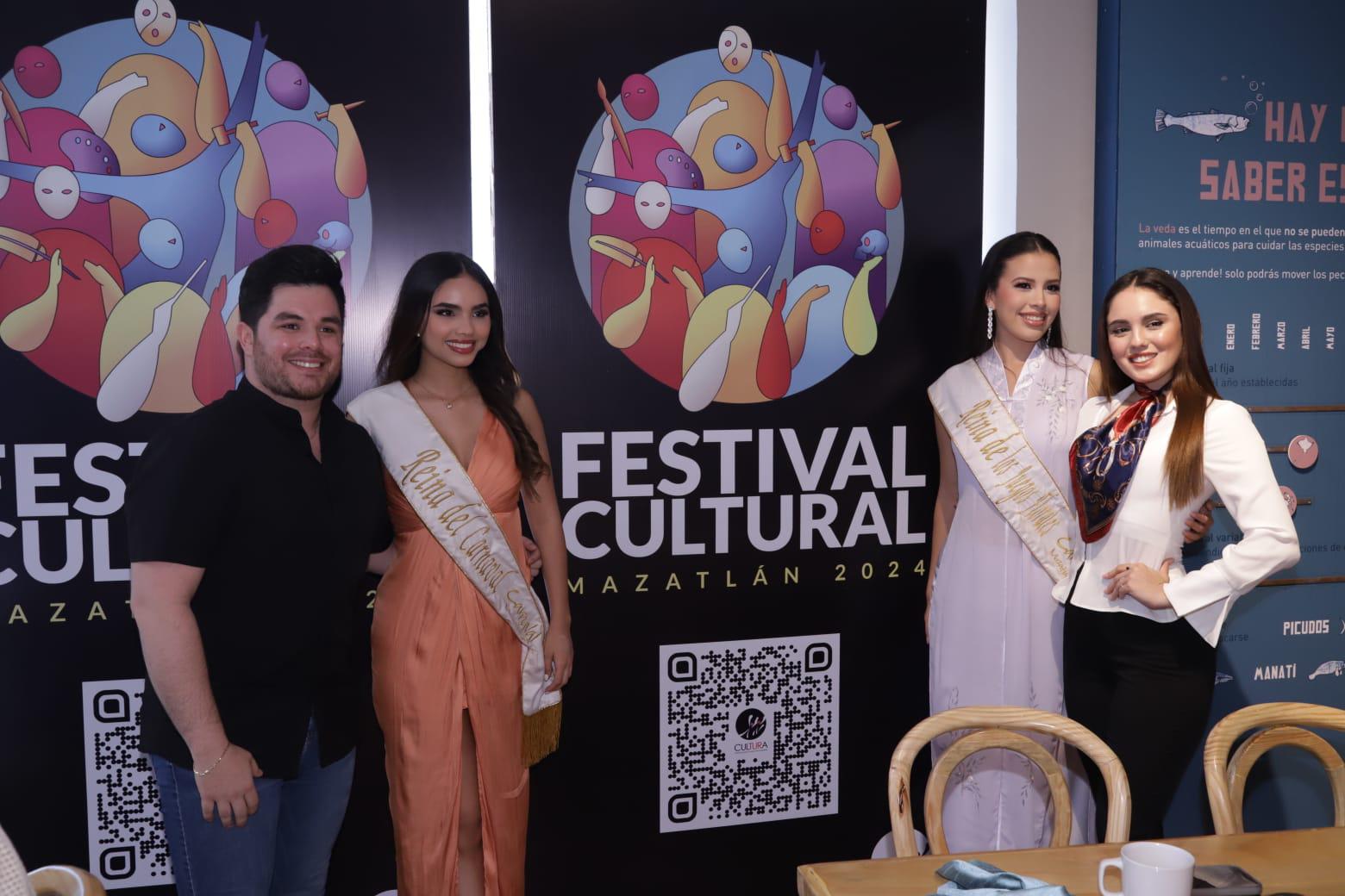 $!Presentan programa del Festival Cultural Mazatlán 2024