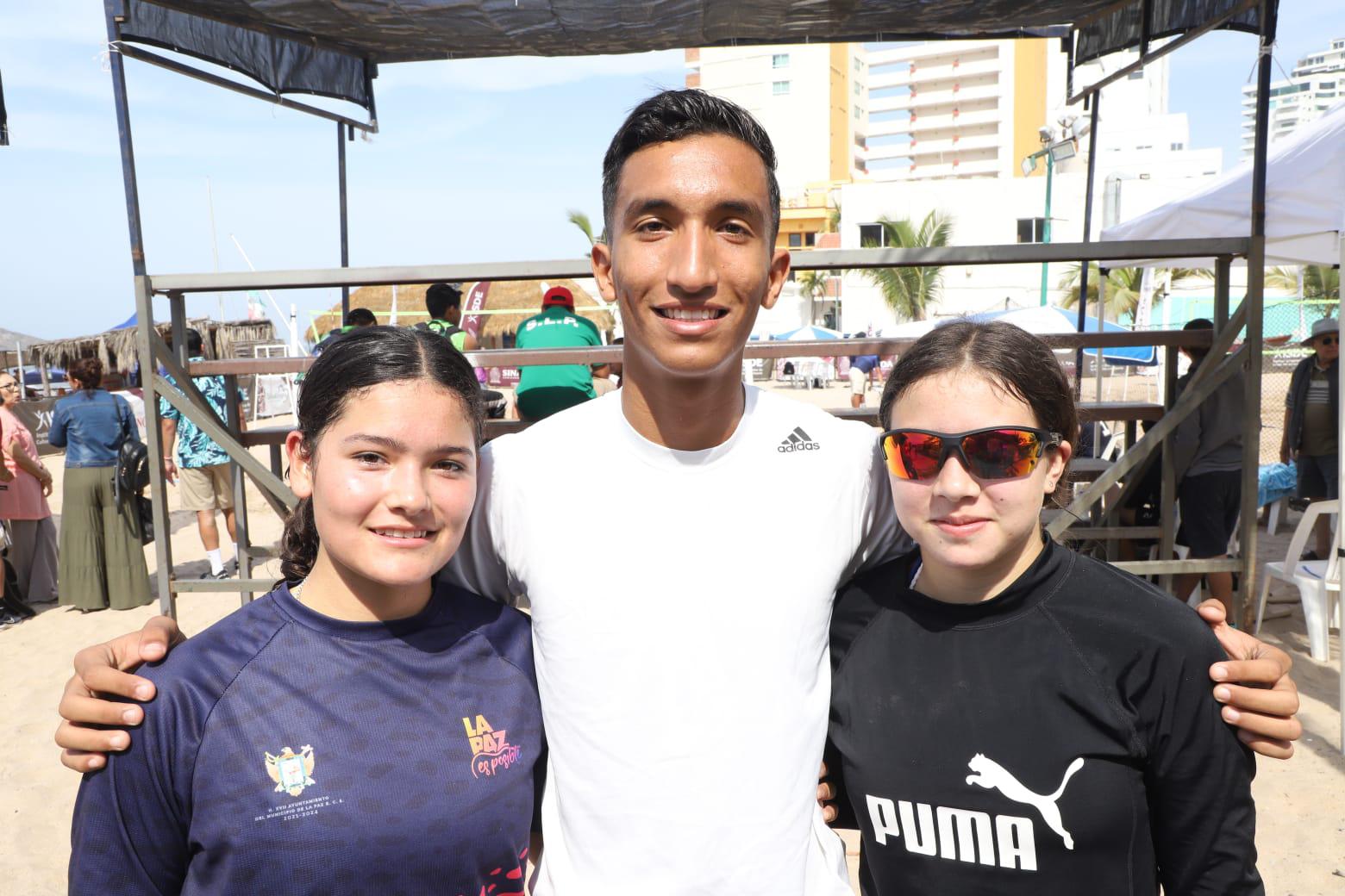 $!Luisa Cázares, Édgar Hernández y Danna Betancourt.