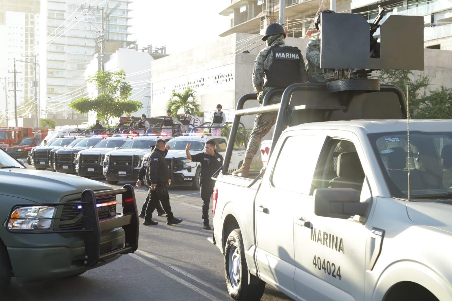 $!Ponen en marcha en Mazatlán el Operativo de Seguridad Guadalupe-Reyes