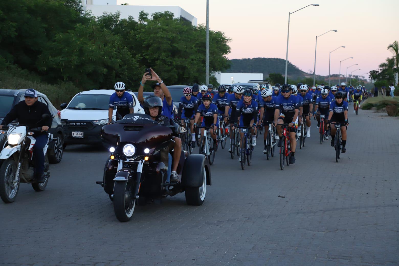 $!Mazatlán se inunda de bicicletas con el Ciclotour 2023