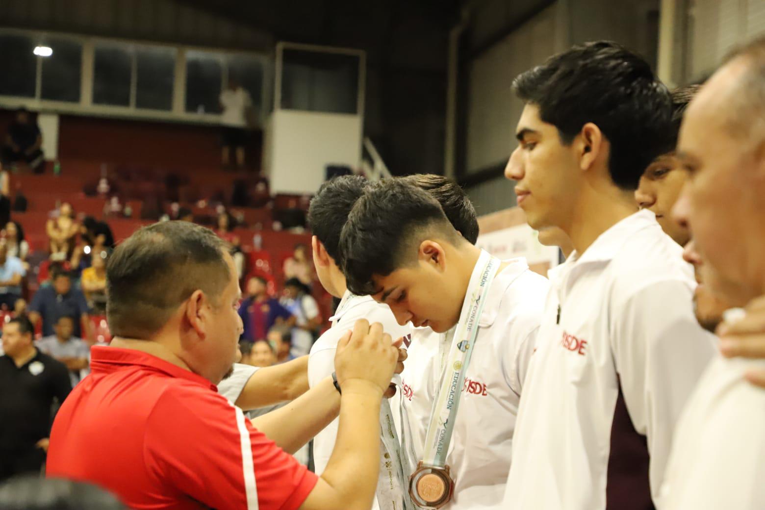 $!Voleibol da a Sinaloa primera medalla en Nacionales Conade