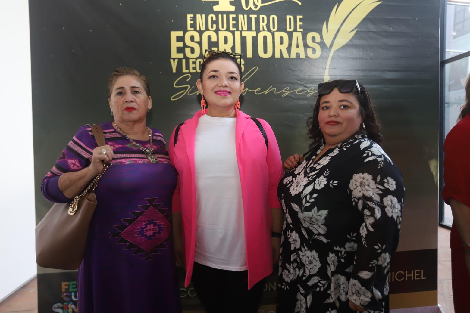 $!María Guadalupe Rojas, Flor Estrada y Marissa Olivera.